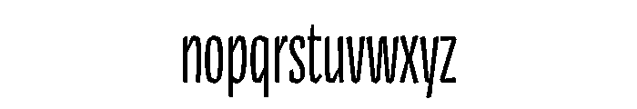 Cc Dynamic Duo Open Variable Light Font LOWERCASE