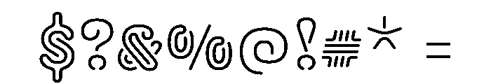 Cc Dynamic Duo Open Variable Regular Font OTHER CHARS