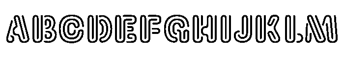 Cc Dynamic Duo Open Variable Regular Font UPPERCASE