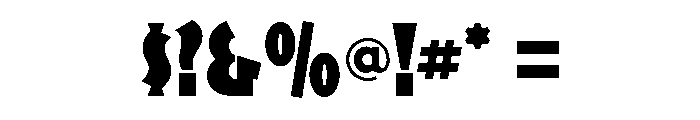 Cc Goosebumps Extra Bold Font OTHER CHARS
