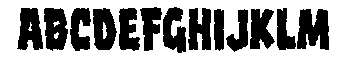 Cc Goosebumps Regular Font UPPERCASE