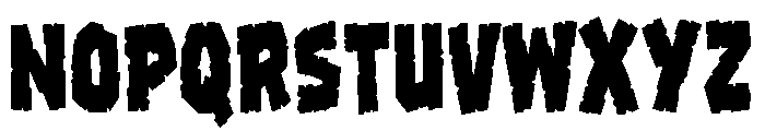 Cc Goosebumps Regular Font UPPERCASE