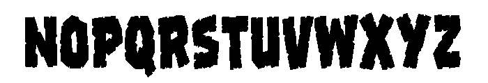 Cc Goosebumps Regular Font LOWERCASE