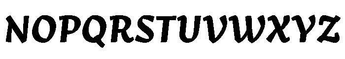 Cc Goth Chic Bold Italic Font UPPERCASE