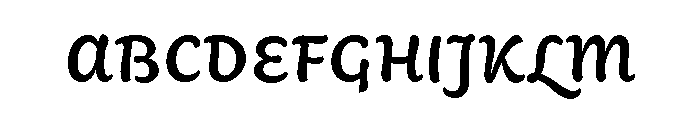 Cc Goth Chic Semibold Font UPPERCASE