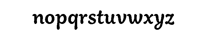 Cc Goth Chic Semibold Font LOWERCASE