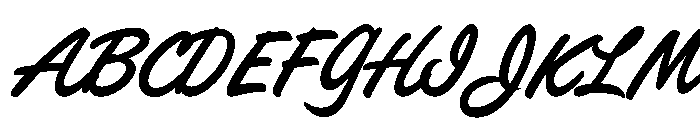 Cc Matinee Idol Regular Font UPPERCASE