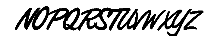 Cc Matinee Idol Regular Font UPPERCASE