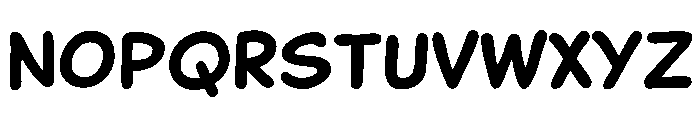 Cc Mighty Mouth Variable Bold Font LOWERCASE