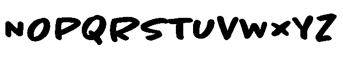 Cc Mighty Mouth Variable Semibold Font UPPERCASE