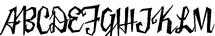 Cc Onomatopedia Medium Font UPPERCASE