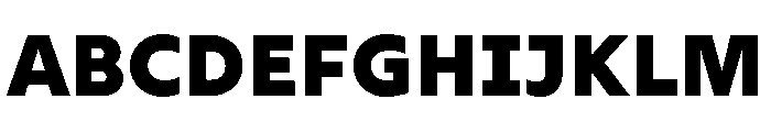 Cc Regeneration Variable Heavy Font UPPERCASE