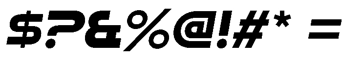 Cc Running With Scissors Heavy Italic Font OTHER CHARS