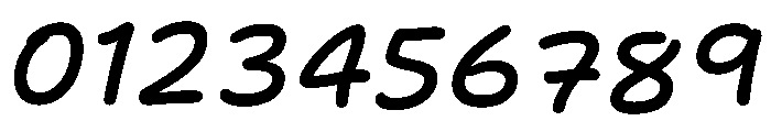 Cc Spaghetti Western Medium Italic Font OTHER CHARS