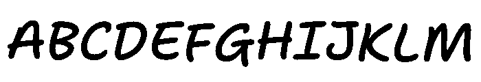 Cc Spaghetti Western Medium Italic Font UPPERCASE