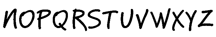 Cc Spaghetti Western Medium Font UPPERCASE