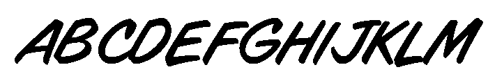 Cc Spaghetti Western Regular Font UPPERCASE
