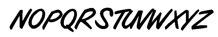 Cc Spaghetti Western Regular Font UPPERCASE