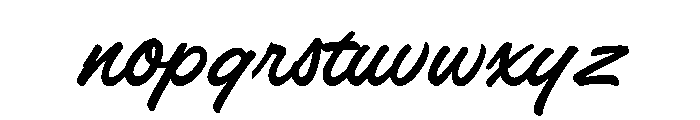 Cc Spaghetti Western Regular Font LOWERCASE