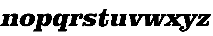 Cc Speeding Bullet Extra Bold Italic Font LOWERCASE