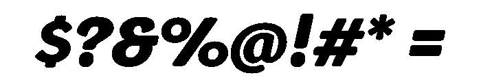 Cc Speeding Bullet Heavy Italic Font OTHER CHARS