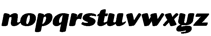 Cc Speeding Bullet Italic Font LOWERCASE