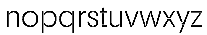 Cc Stormtrooper Extra Light Font LOWERCASE