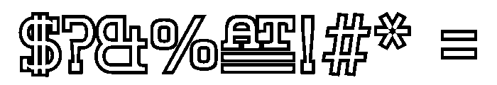 Cc Stormtrooper Light Font OTHER CHARS