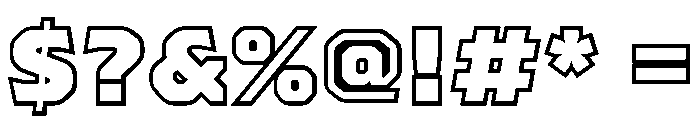 Cc Stormtrooper Regular Font OTHER CHARS