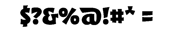 Cc Thats All Folks Extra Bold Font OTHER CHARS