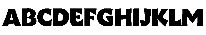 Cc Thats All Folks Extra Bold Font UPPERCASE