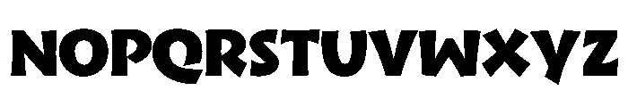 Cc Thats All Folks Extra Bold Font UPPERCASE