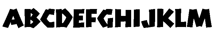 Cc Thats All Folks Heavy Font UPPERCASE
