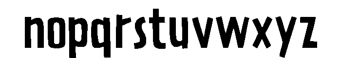 Cc Whatchamacallit Variable Regular Font LOWERCASE