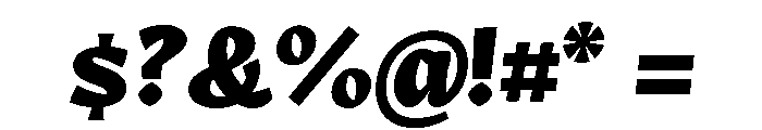 Cc Zoinks Extra Bold Italic Font OTHER CHARS