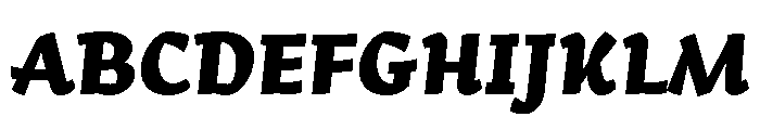 Cc Zoinks Extra Bold Italic Font UPPERCASE