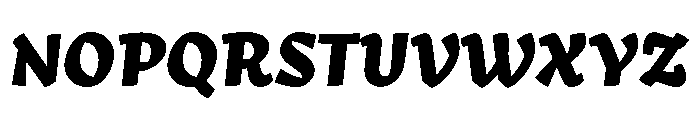 Cc Zoinks Extra Bold Italic Font UPPERCASE