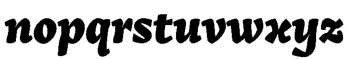 Cc Zoinks Extra Bold Italic Font LOWERCASE
