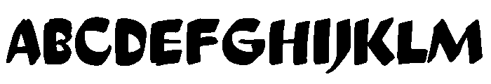 Cc Zoinks Extra Bold Font UPPERCASE