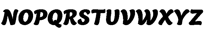 Cc Zoinks Heavy Italic Font UPPERCASE