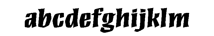 Cc Zoinks Heavy FONT