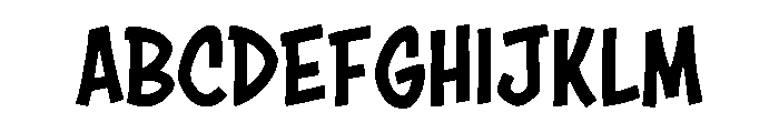 Cc Zoinks Regular Font UPPERCASE