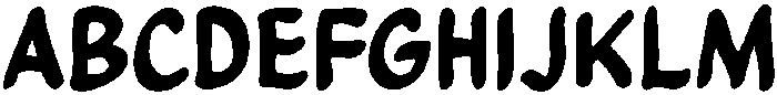 CCCleanCutKid Bold otf (700) Font UPPERCASE