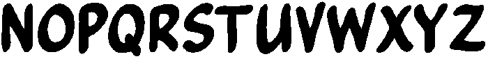 CCCleanCutKid Bold otf (700) Font UPPERCASE