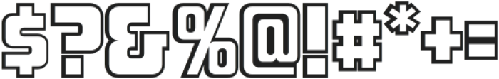CCDoubleBackOpen Parallel Present otf (400) Font OTHER CHARS