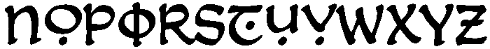 CCDreamlandDisplay Regular otf (400) Font UPPERCASE