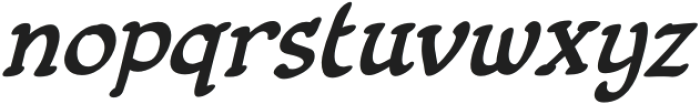 CCFiddlefaddle Italic otf (400) Font LOWERCASE