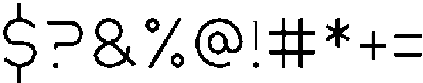 CCS KAELIA Regular ttf (400) Font OTHER CHARS