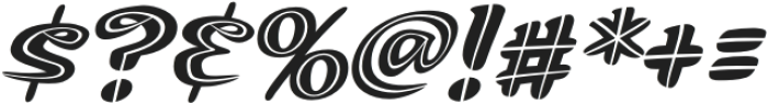 CCSummerFlingSplit Italic otf (400) Font OTHER CHARS