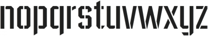 CCUltimatumForce Regular otf (400) Font LOWERCASE